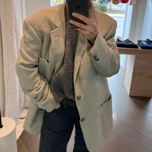 Vintage Gianni Versace wool blazer 50